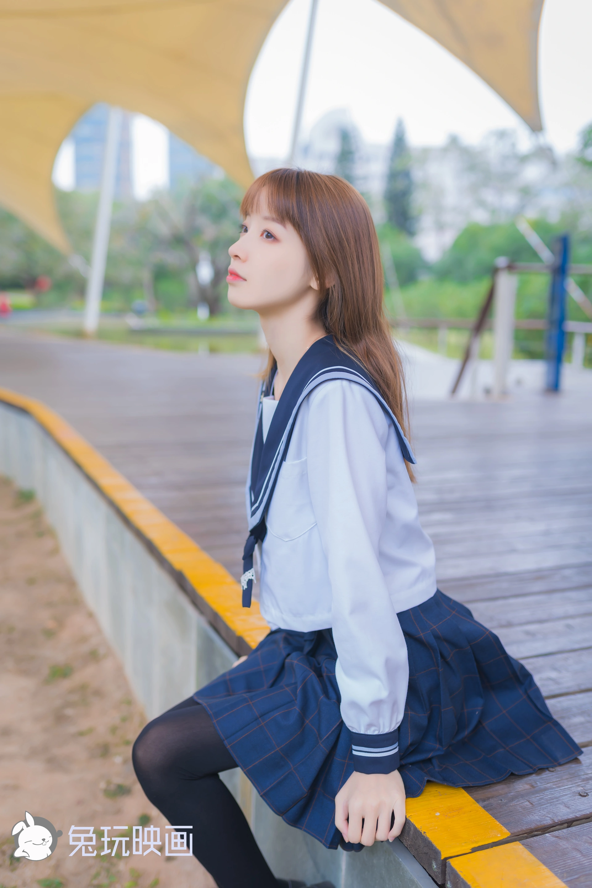 祖木子 NO.003 兔玩 小清新JK少女 0
