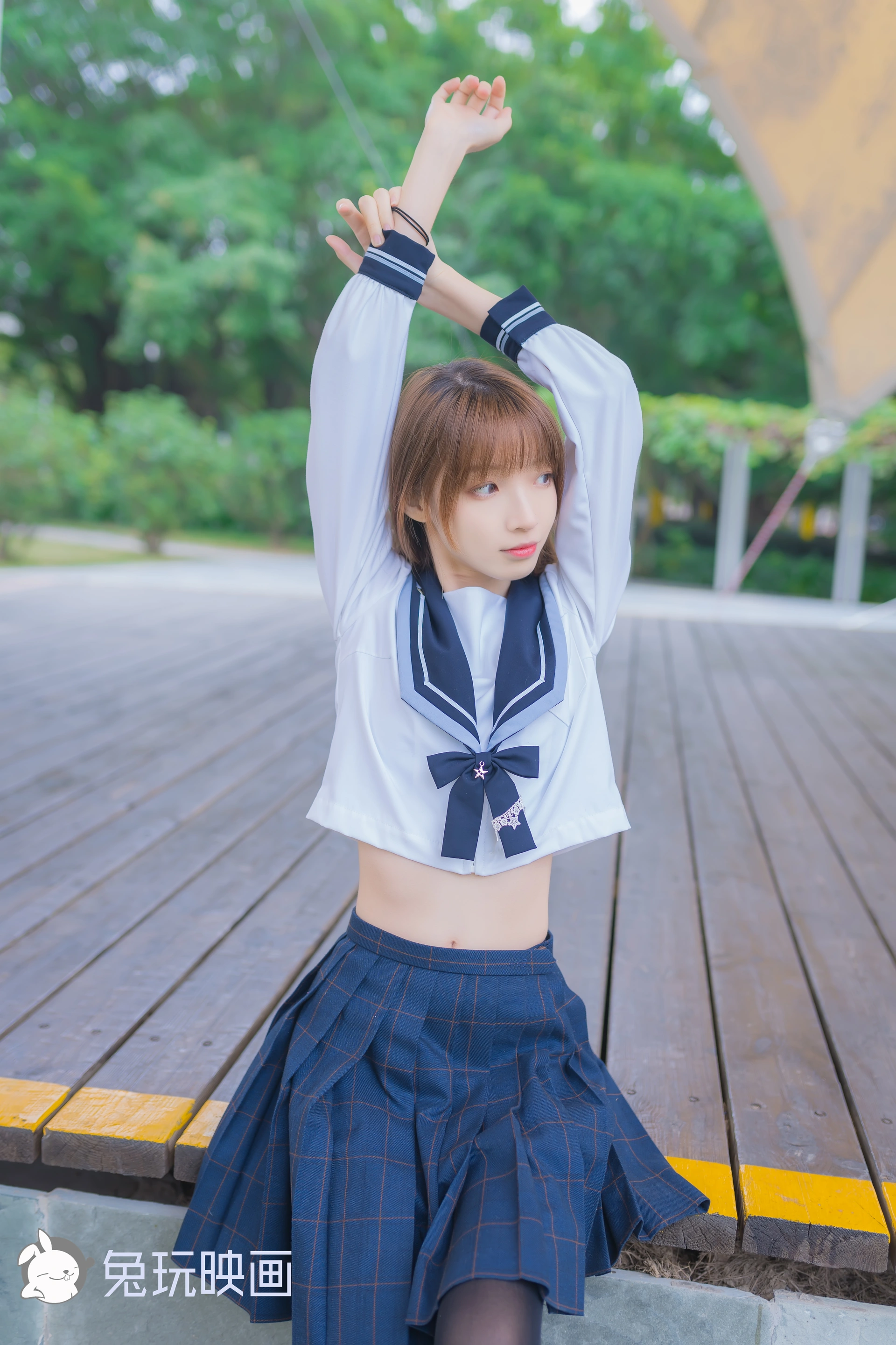 祖木子 NO.003 兔玩 小清新JK少女 1